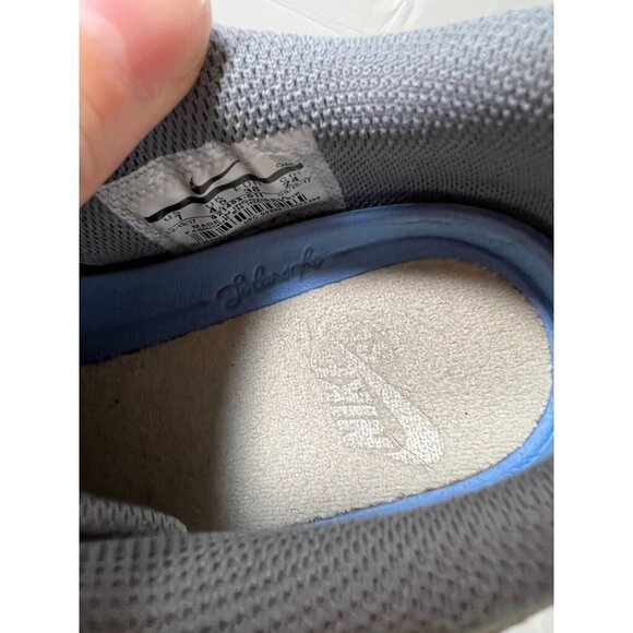 Nike SB Check Solar Canvas Gray Athletic Skate Shoes Womens Size 7 - Picture 2 of 11